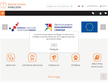 Tablet Screenshot of medicinskanaklada.hr